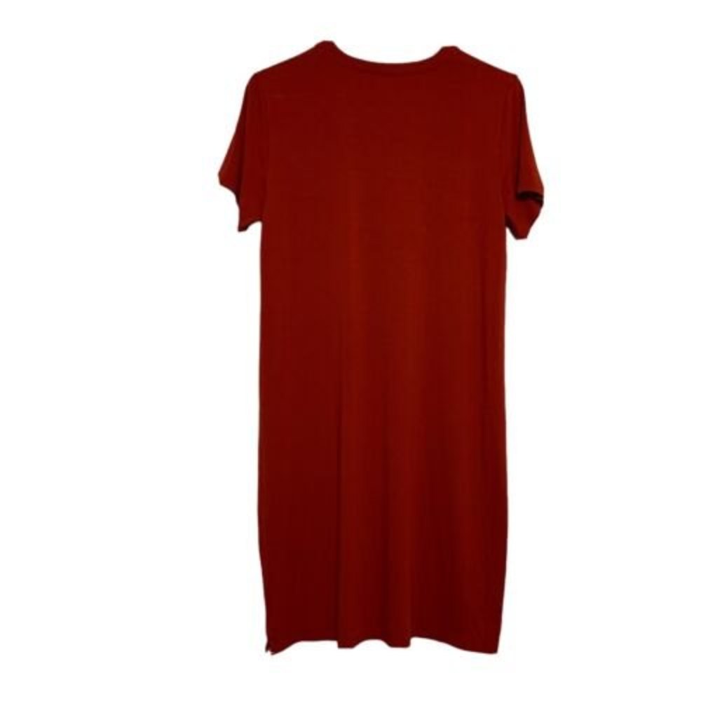 Eileen Fisher Womens Sheath Dress Size S Petite USA Viscose Jersey Minimalist